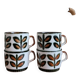 La Redoute x Selency lot 4 tasses Rambouillet Boch