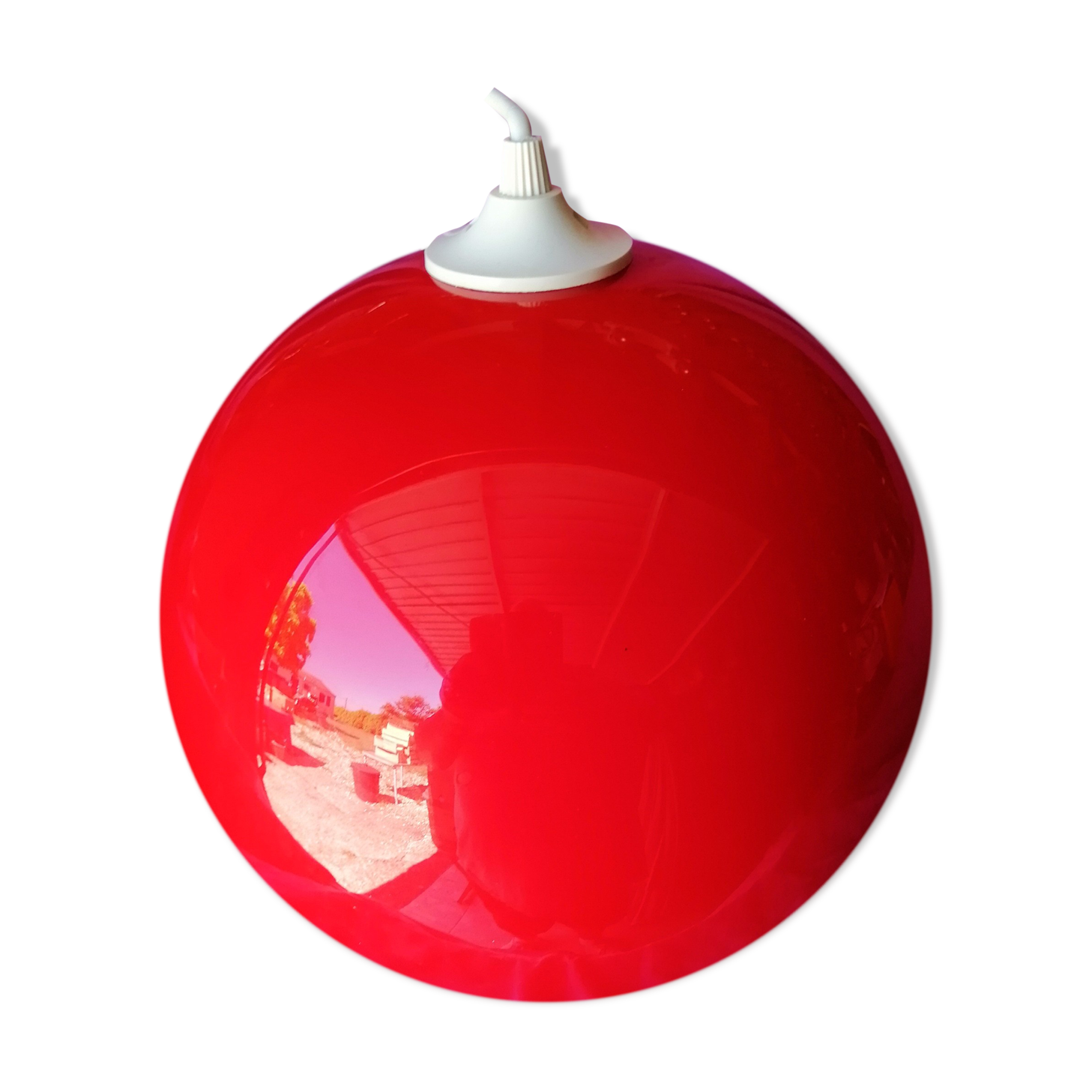 Vintage red suspension