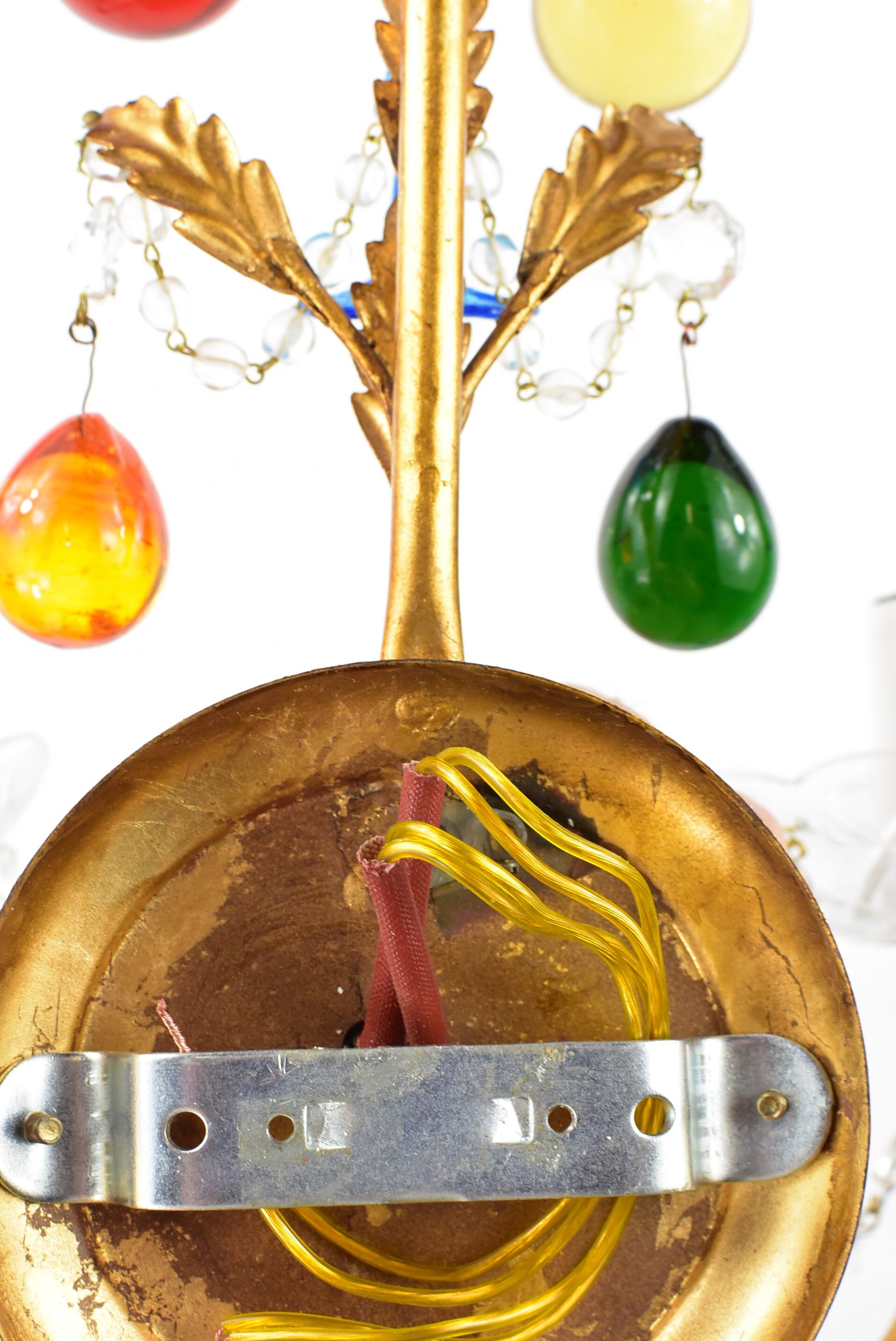 Wall lamp Murano n2 glass grapevines.