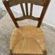 Children's straw chair