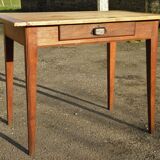Ash drawer table 95 x 62 cm
