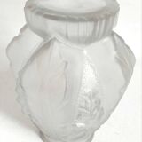 Art vase signed Muller, Height 20 cm