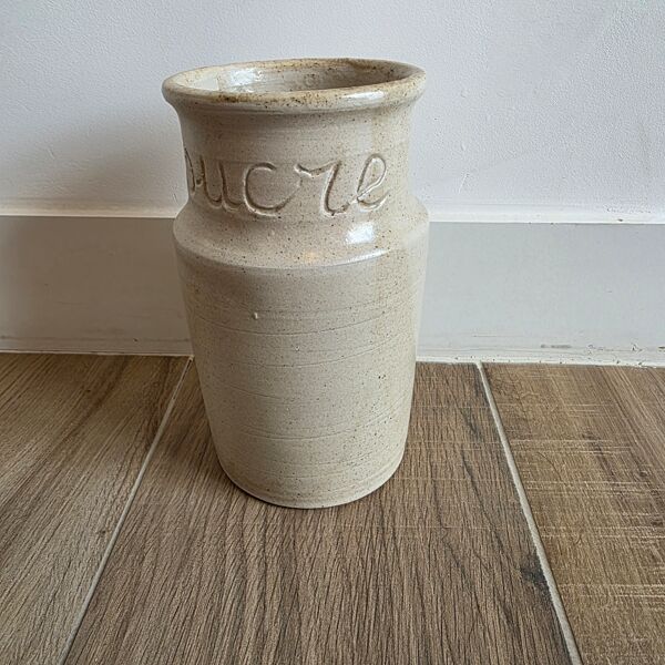 ​Grand Pot ''SUCRE'' Les ARGONAUTES Vallauris – Grès Émaillé – Vase ou D