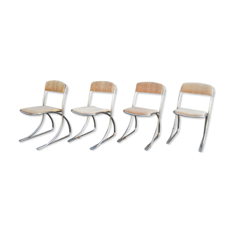 Chaises tubulaires moderniste 1930