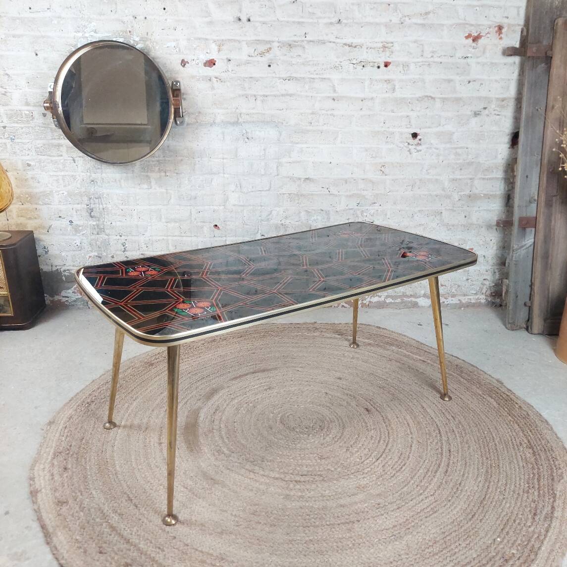 Table basse rétro