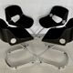 Baumann chair model Arpège attributed to Etienne Fermigier, France 1970s.
