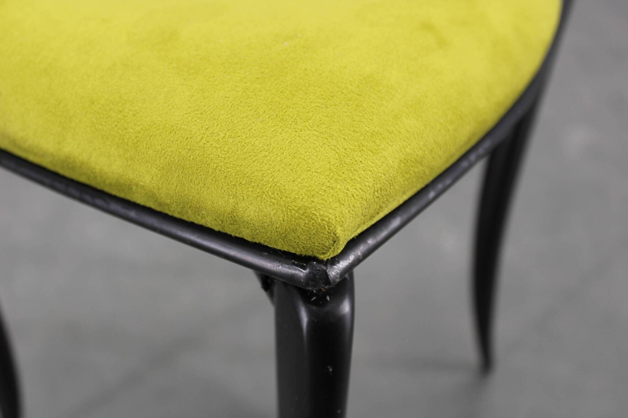 1970s set of eight Charme dining chairs by Fasem, Italy