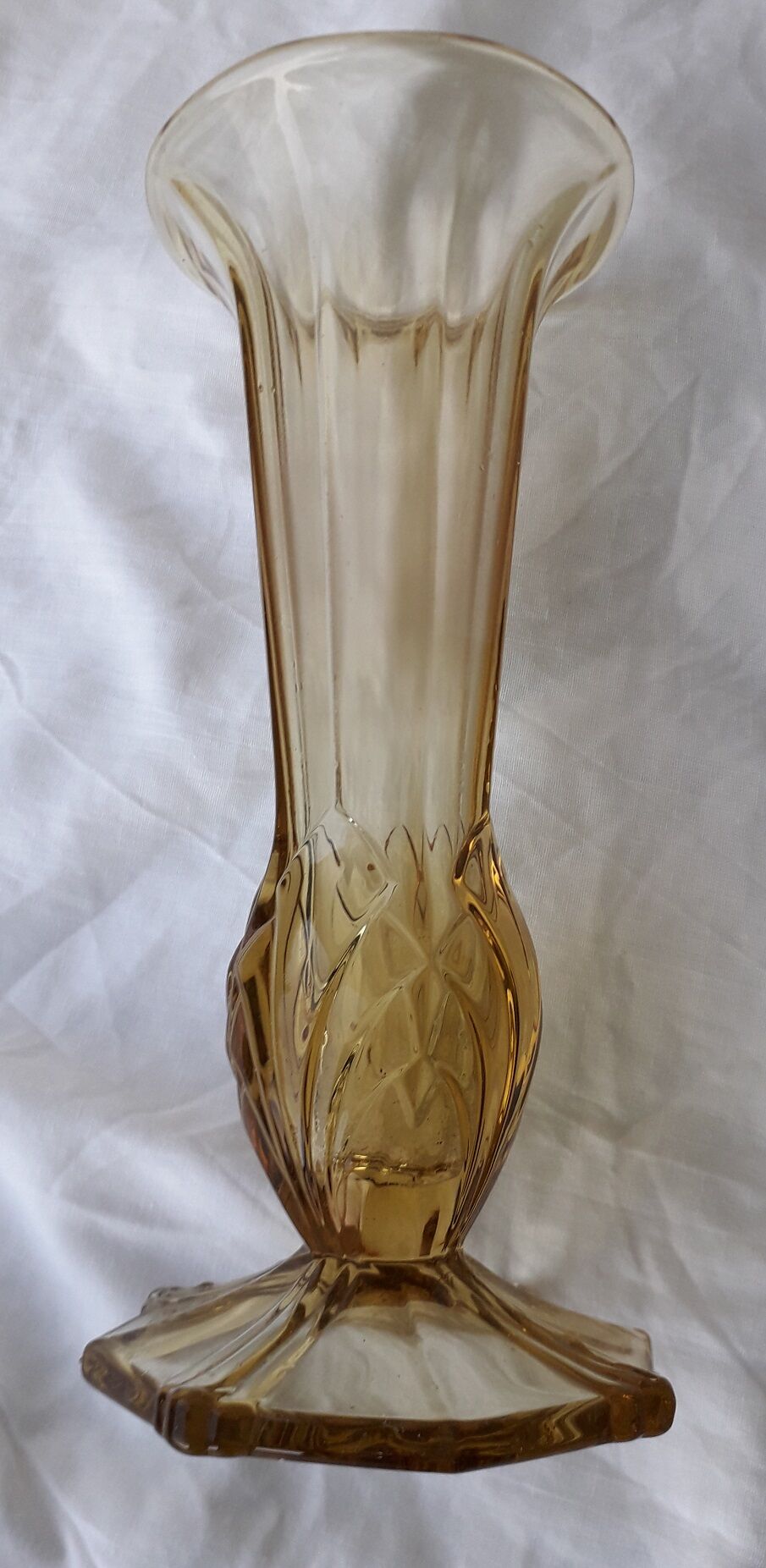 Paire de vases verre