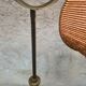 Lampe cordage vintage, années 60