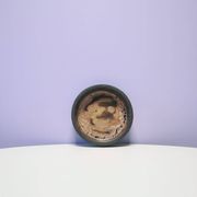 Bol en céramique marron et rose Lehmann