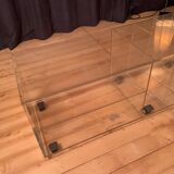 Lucite mobile table, audio, 1970s