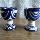 Coquetiers Saint Jean de Bretagne décor 1003 signed
