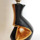 Lampe céramique or