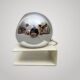 Metal Table Lamp Orb Eye Goffredo Reggiani Design Space Age Years '