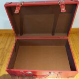 Red suitcase