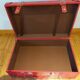 Red suitcase