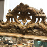 Mirror trumeau wood and plaster, early 20th