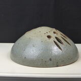 Wall lamp in openwork-vintage round sandstone shape