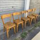 (Lot) 5 Bistro Chairs Luterma (Honey)