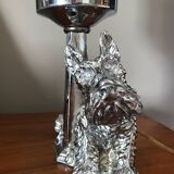 Very pretty art deco Scottish terrier lamp