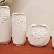 MidCentury Vases in bisquit procellain by Kayser, 1960s