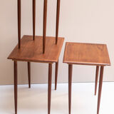 Suite of vintage nesting tables