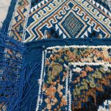 Tapis Bleu margoum qualité supérieure certifié