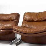 Sandwich Lounge Chairs by Ammannati & Vitelli for Brunati, Italy 1970s