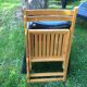 Series of 3 folding chairs