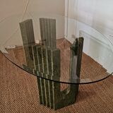 Marble and glass dining table Carlo SCARPA for CATTELAN Italia circa 1970