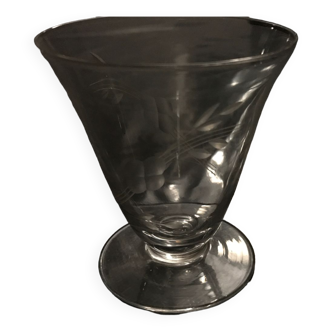 Verre à pied