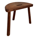 Wooden tripod stool