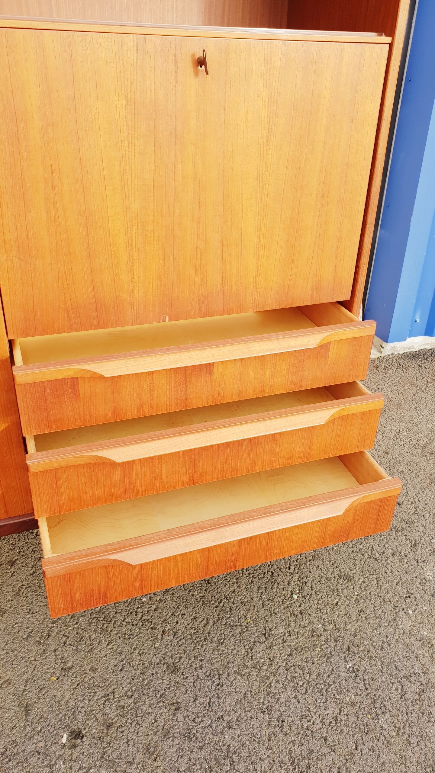 Scandinavian secretary cabinet