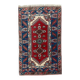 Turkish tribal rug natural dyes 200x120 cm vintage Turkish carpet 2521