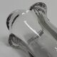 Thick-walled glass vase in Daum style, 1950s