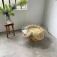 Table basse rotin « fleur » vivai del sud