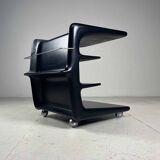Black cart Space Age Peter Ghyczy 70s