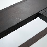 Bernard Vuarnesson desk or dining table with reversible and extendible tops, 80s