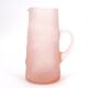 Empoli pale pink glass pitcher, 60s
