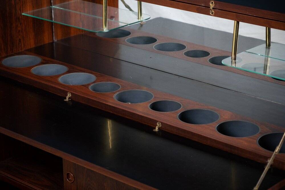 Bar Cabinet SK 661 in Rosewood by Johannes Andersen for Skaaning & Son, 1960s