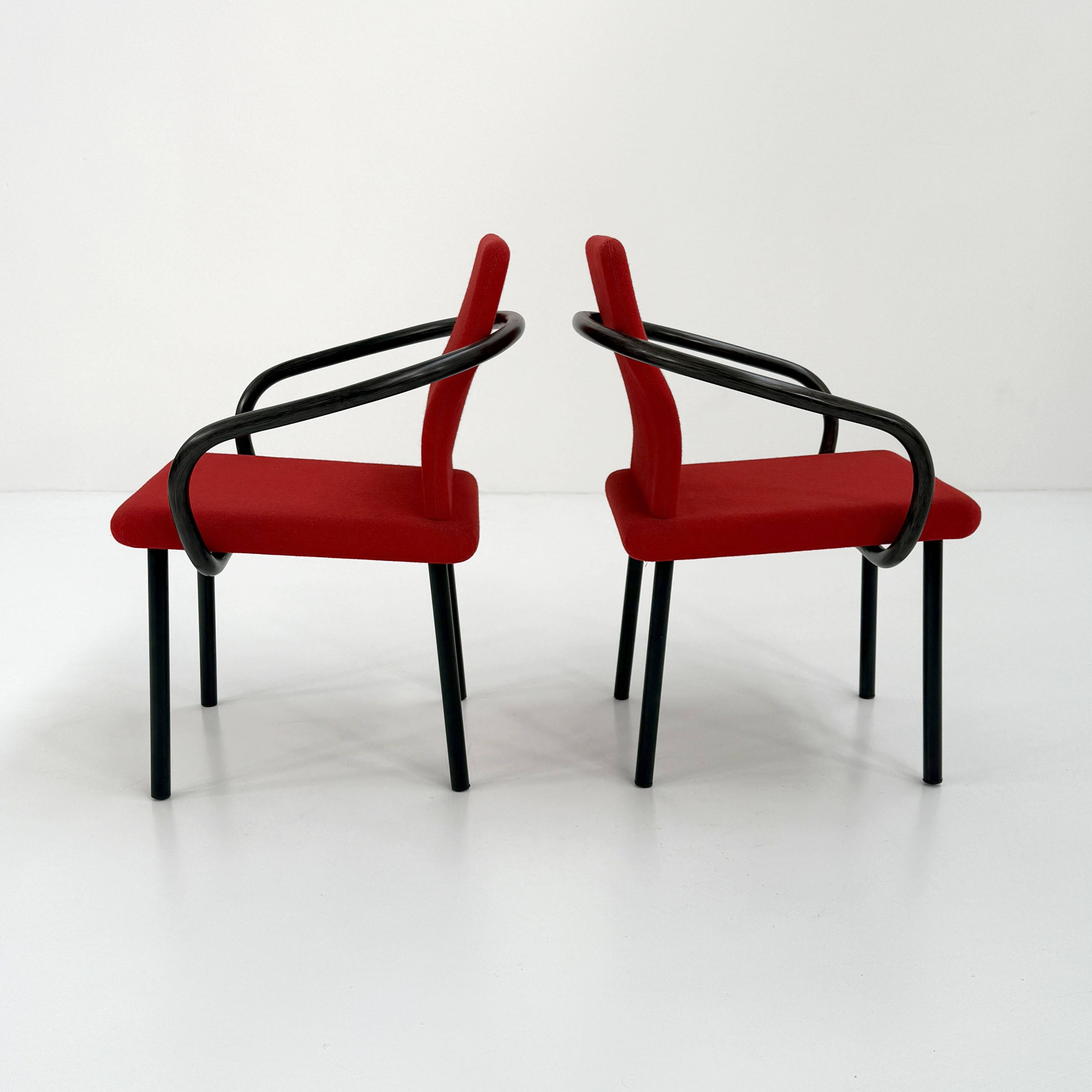 Mandarin armchair by Ettore Sottsass for Knoll, 1980