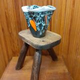 Vintage brutalist tabouret