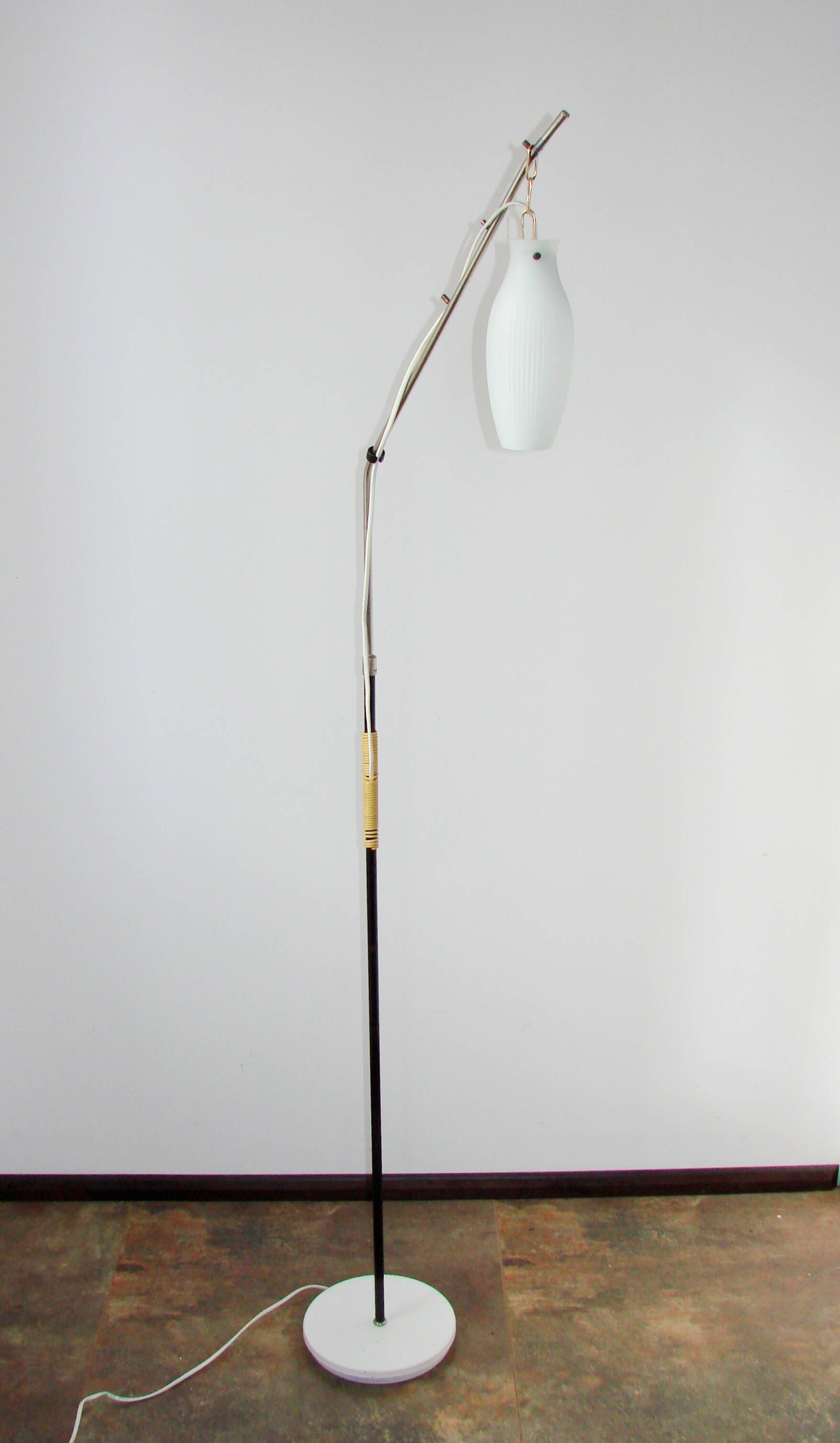 Jolo Kalmar floor lamp, Austria, 1970s, 165 cm, E27