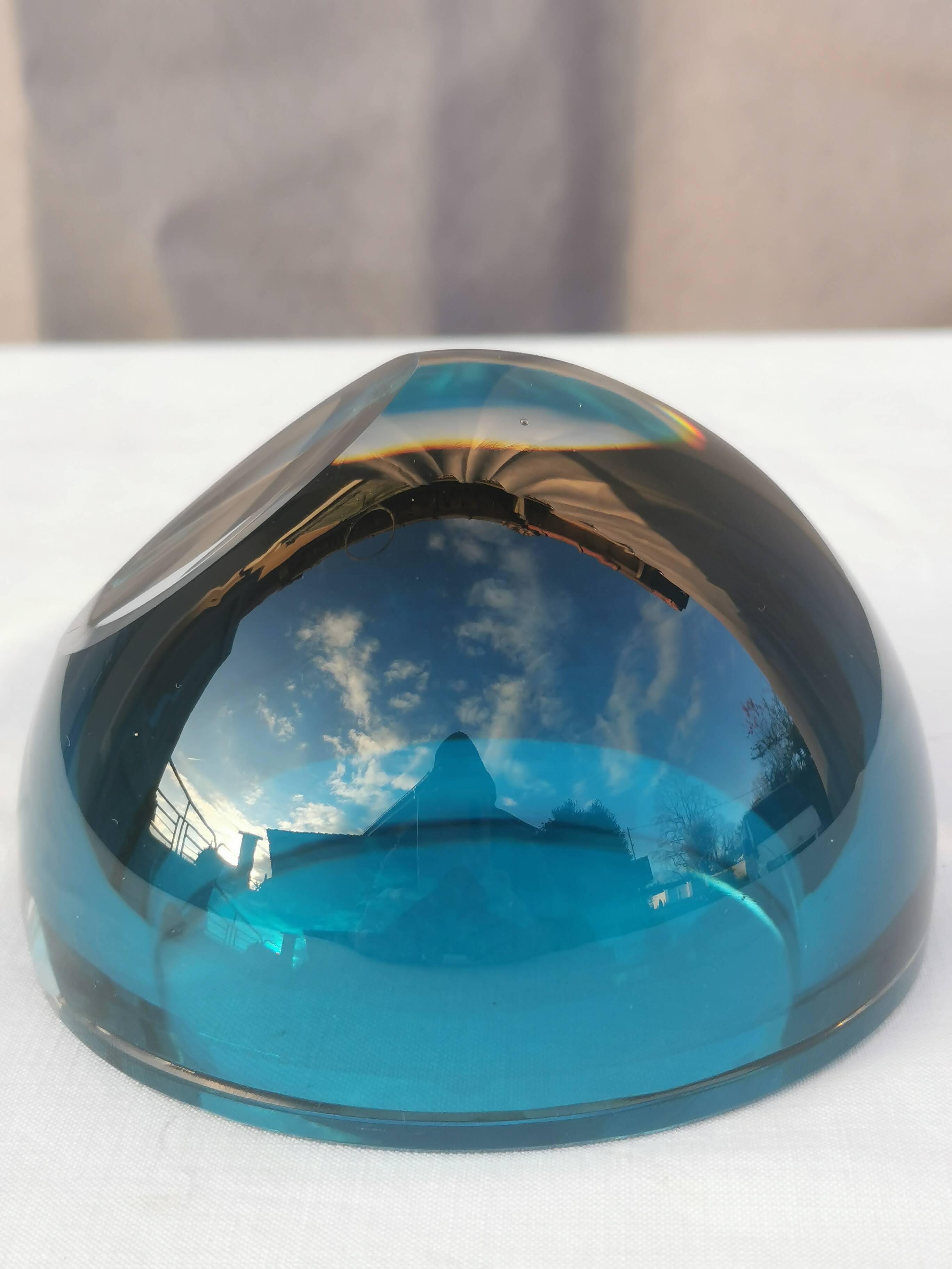 SAINT LOUIS CRYSTAL EMPTY POCKET OR ASHTRAY