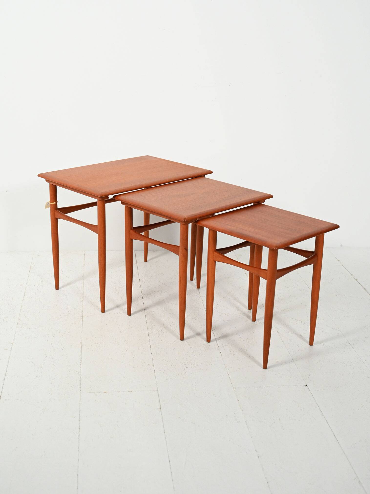 Scandinavian nesting tables from the 1950s–60s