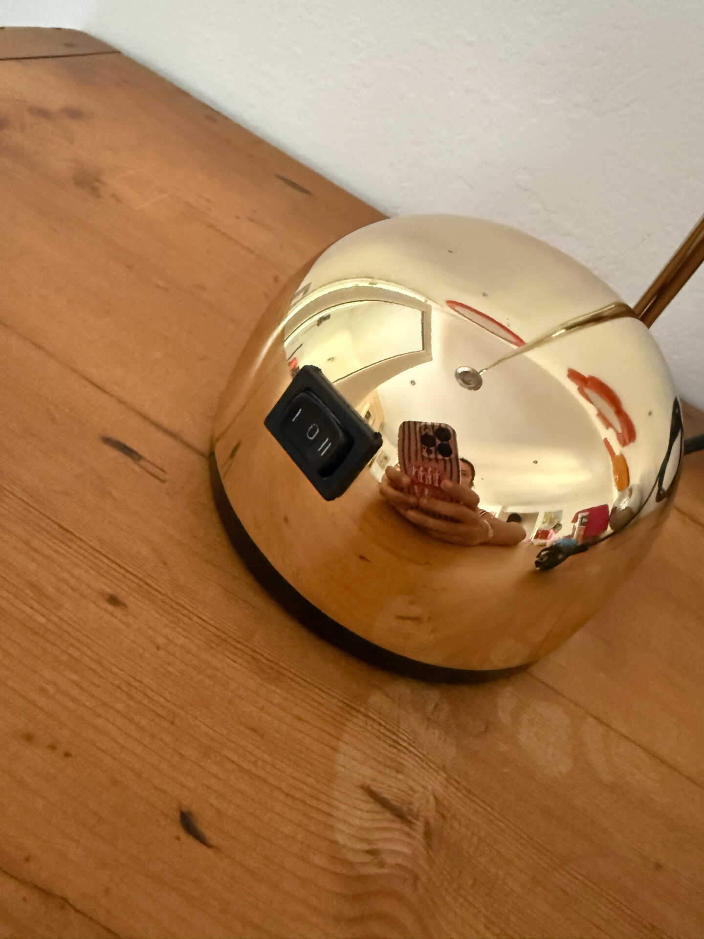 Lampe doré design