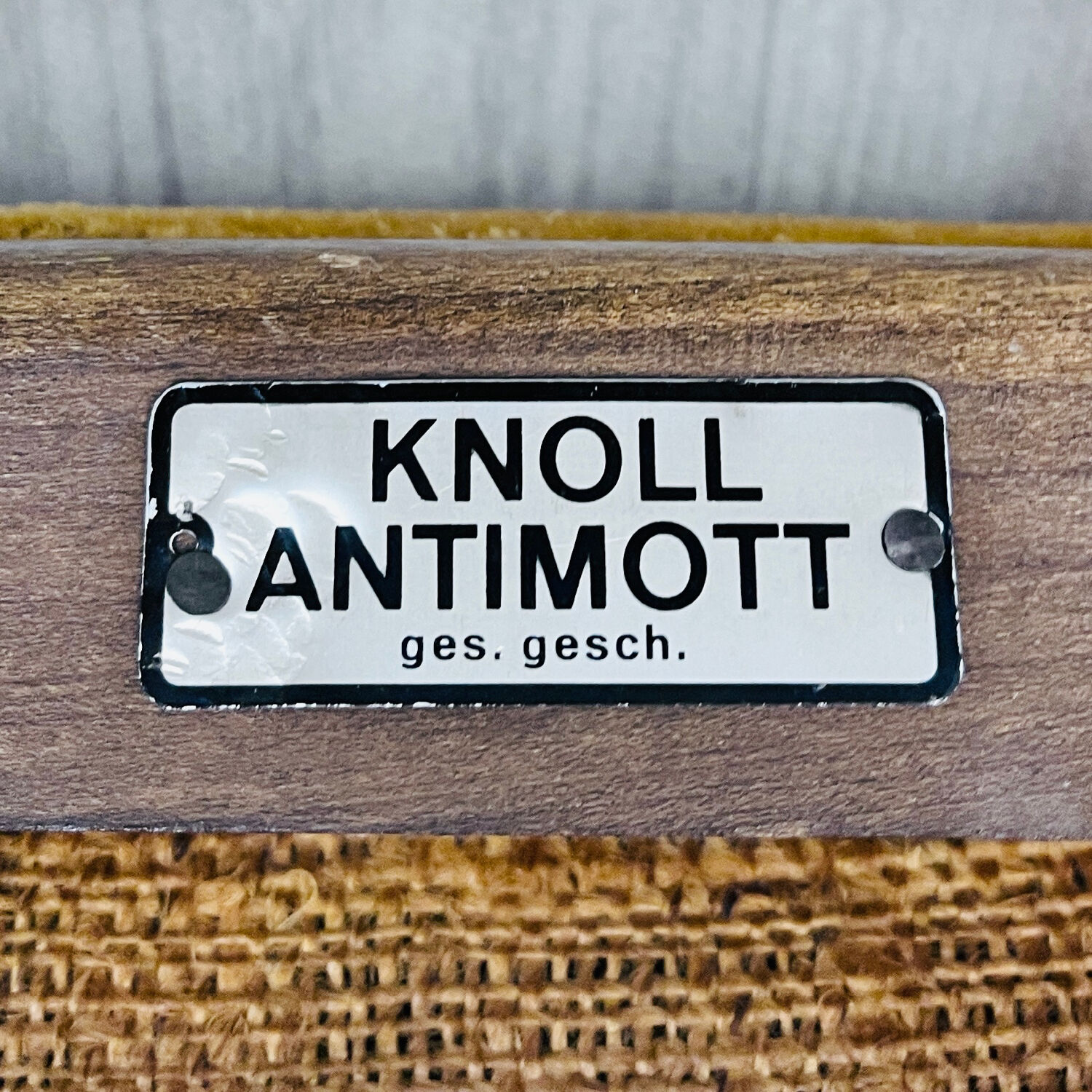 Fauteuil Knoll Antimott - Vintage