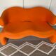 Rare canapé Djinn Olivier Mourgue vintage fabrics