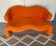 Rare canapé Djinn Olivier Mourgue vintage fabrics