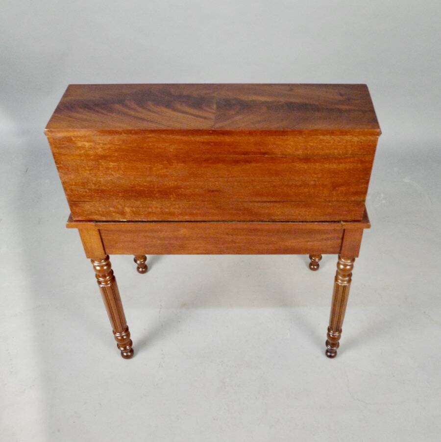 Louis Philippe Desk, Small Model, Mahogany